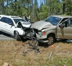 auto accident - head on collision